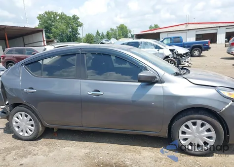 2019 Nissan Versa S/S Plus/Sv из США, поврежденный, VIN 3N1CN7AP2KL855696